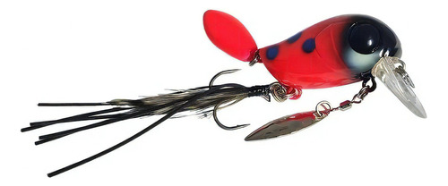 Isca Jackall Micro Tappy Surface Wake Bait 5.4cm Cor Joaninha