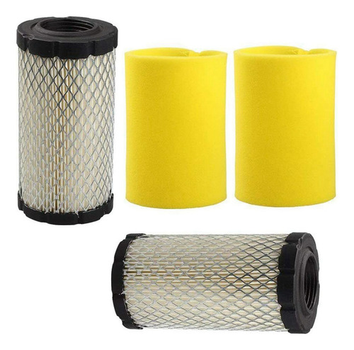 Filtro De Aire Crystally-793569 De 4 Piezas Para Briggs & St