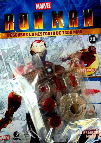 Construye Tu Iron Man Fascículo 79 Revista Planeta Deagostin