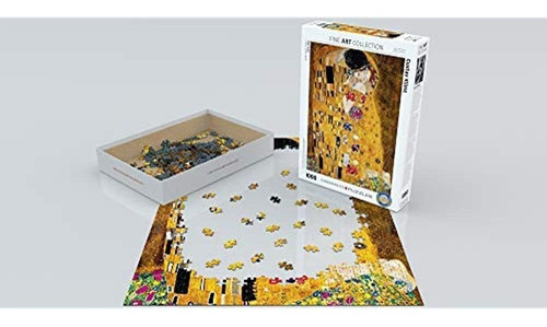 Gustav Klimt The Kiss Puzzle 1000 Piezas De Eurographics