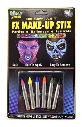 Maquillaje Stick Fx - Colores Blacklight