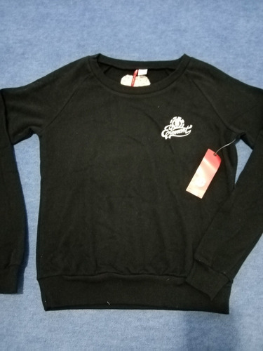 Sudadera Element Negra T/s Dama 