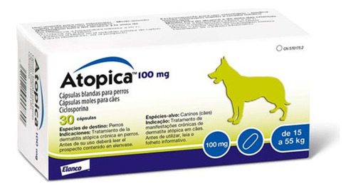 Atopica 100mg, 30 Tabletas