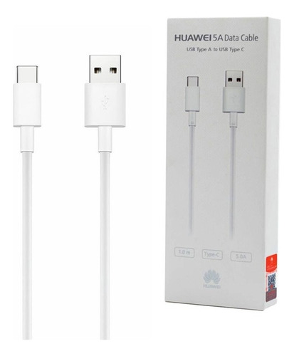 Cable Super Carga Huawei Original Tipo C / 5a Punta Morada