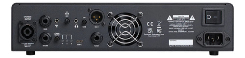 Cabeçote Aguilar Tone Hammer 700 V2 Super Light Bass Cor Prateado 110v/220v