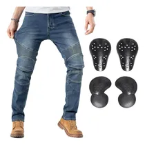 Comprar Pantalones Para Motocicleta Hombre Motocross Aventura Rodill
