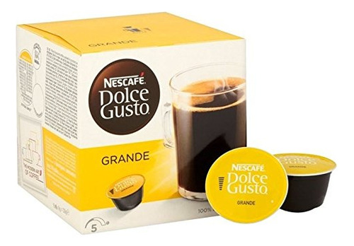 Nescafe Dolce Gusto Cafe Grande 16 Por Paquete