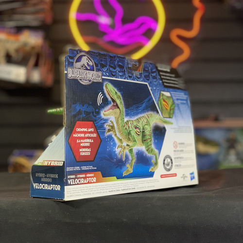 Jurassic World Velociraptor Dino Hybrid Hasbro 2016 (Usado)