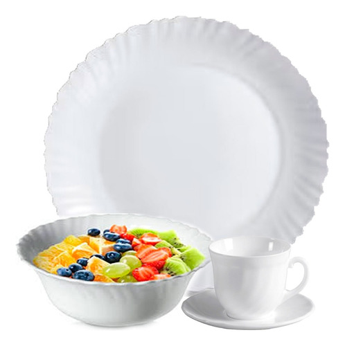 Juego De Vajilla Oster Dinnerware 16 Piezas Alpine Crest