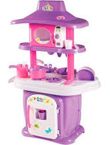 Brincando De Casinha Cozinha Completa Le Grand Chef Calesita Cor Roxo/Branco