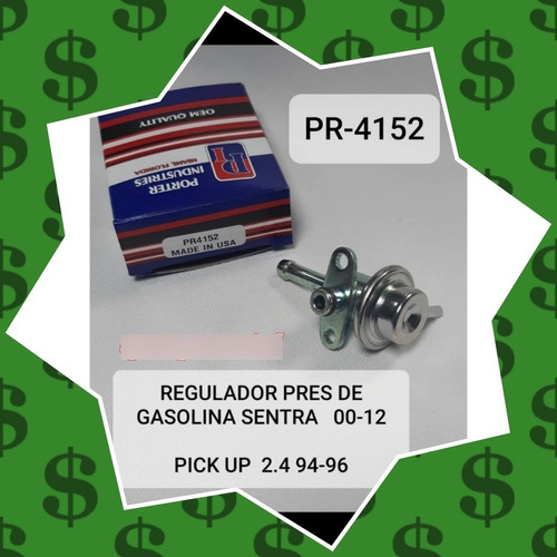 Regulador Presion Gasolina Nissan Sentra B13 B14 B15 Pr4152