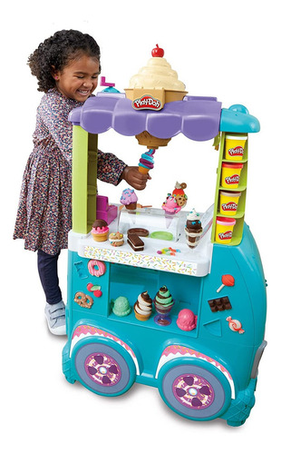 Kitchen Creations Play Doh Carrito De Helados Hasbro