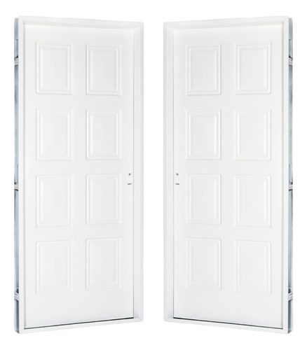 Puerta De Frentes Casa Inyectada 80x200 Barral Inoxidable