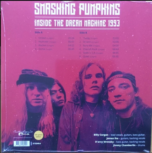 The Smashing Pumpkins Inside The Dream Machine1993 Vinilo Lp