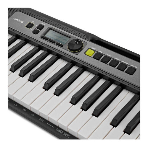 Imagen 3 de 3 de Teclado musical Casio Key Lighting LK-S250 61 teclas negro