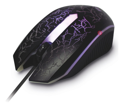 Mouse Gamer Pc Usb Retroiluminado Negro - Ps Negro