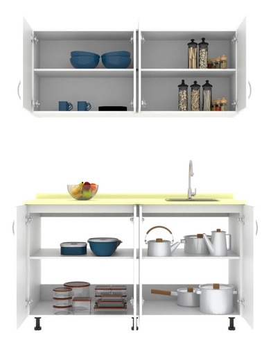 Imagen 2 de 9 de Mueble Casa Lista® Cocina Modular 1,50 Mts