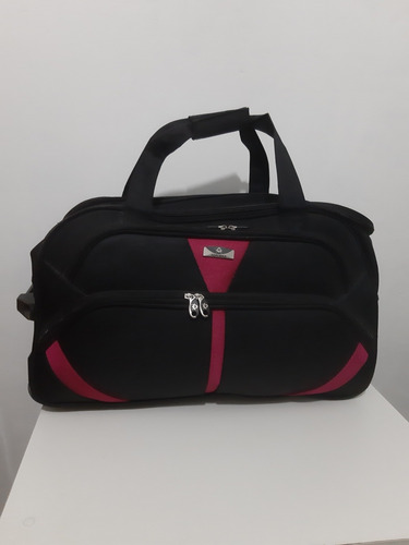 Bolso Con Carro Ruedas Viaje Grande Repele El Agua Oferta