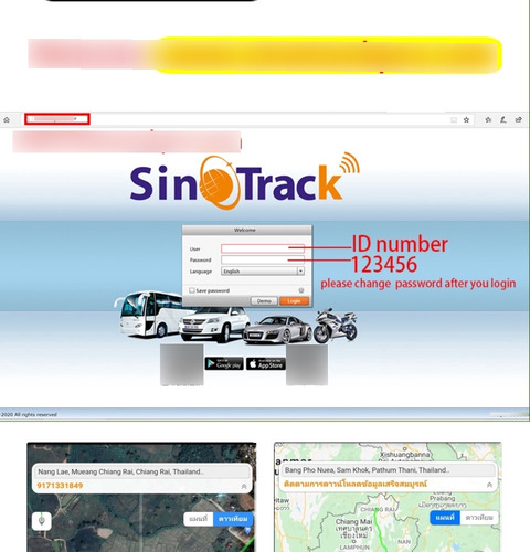 Gps Tracker Sinotrack - Usuario