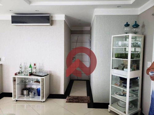 Imagem 11 de 30 de Cobertura Com 4 Dormitórios À Venda, 295 M² Por R$ 1.700.000,00 - Tupi - Praia Grande/sp - Co0064