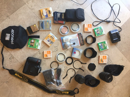 Nikon D2xs Kit De Fotografía Profesional Con 4 Lentes Y Más!