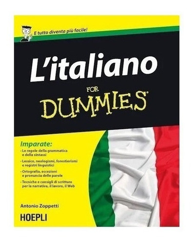 Libro L'italiano For Dummies - Antonio, Zoppetti (*)