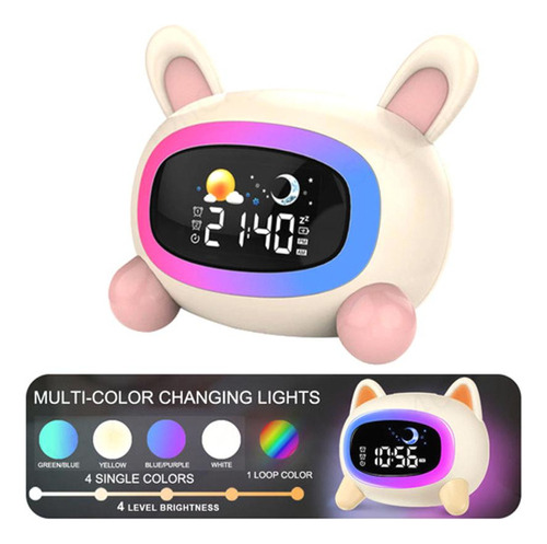 Despertador Para Niños, Bonito Despertador Digital, Reloj De