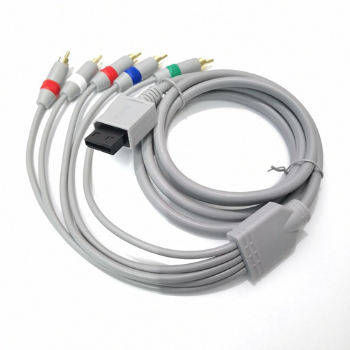 Imagen 1 de 8 de Cable Componente Audio Video Compatible Con Nintendo Wii