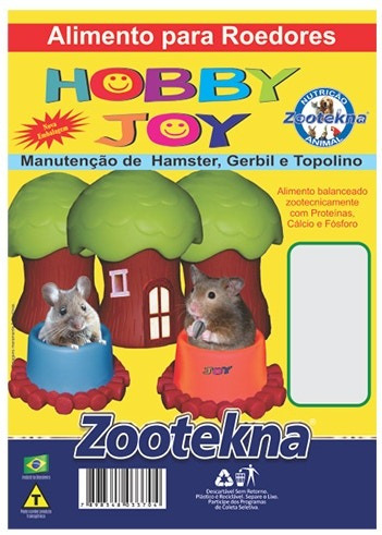 Hobby Joy - Ração Para Hamster - 10 Kg