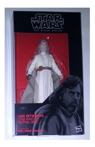 Luke Skywalker Jedi Master 6p Black Series Star Wars Cerrado (Usado)