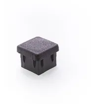 Comprar 10 Tampa Ponteira Interna Pead Embutir Metalon 25x25 Preta