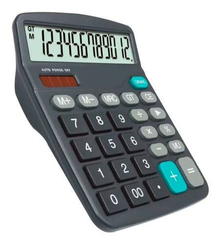 Imagen 1 de 10 de Calculadora Electrónica 12 Dígitos Solar Escritorio Pila