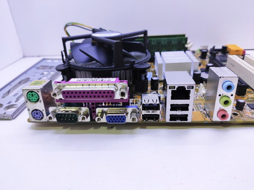 Placa Mãe Ipm31 C/ Espelho + Pentium Dual Core + 2gb Ddr2