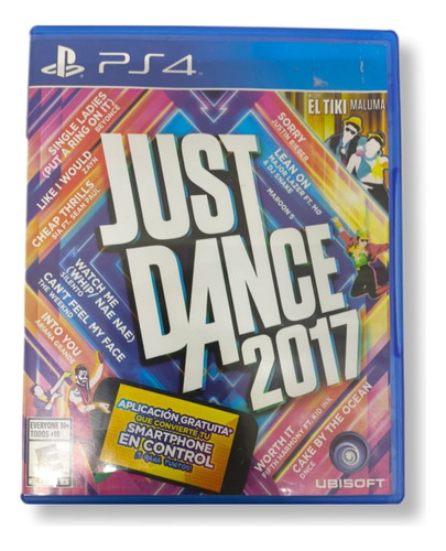 Just Dance 2017 Ps4 - Juego Físico (Usado)