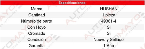 Manija Tapa Batea (de Calidad) Ford Lobo 97-03 Hushan