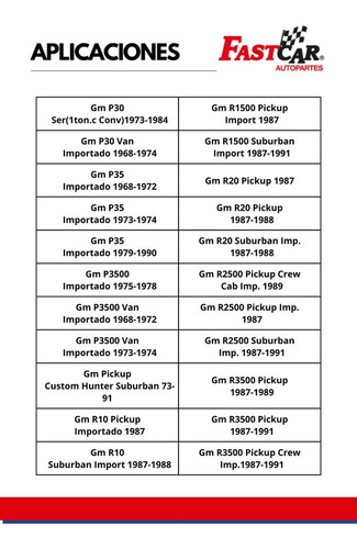 Amortiguadores Delanteros Gm C3500 Minibus 1973 A 1991 Par