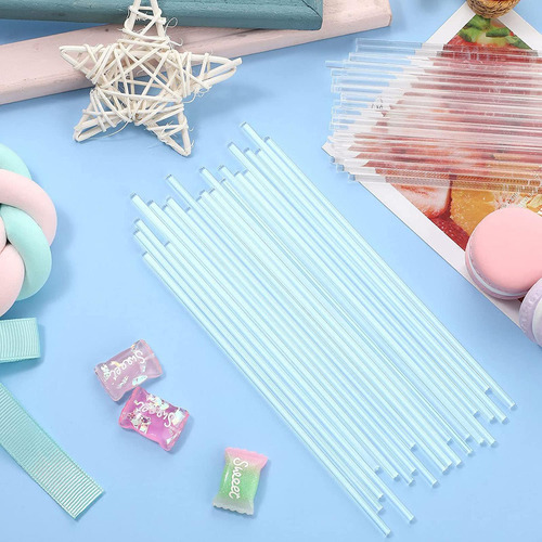 100pcs Acrylic Rods For Making Lollipops, Lollipops Sticks,