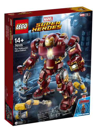 Kit De Construcción Lego Marvel Super Heroes Avengers Hulkbu