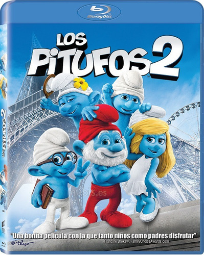 Blu Ray Los Pitufos 2   Nueva Original  