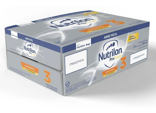 Leche Líquida Nutrilon Profutura 3 Pack 24 Bricks 200ml