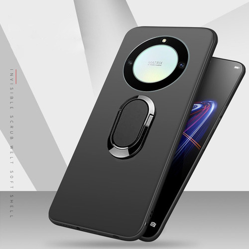 Capa Honor Magic 5 Lite Com Anel De Silicone Absorvível