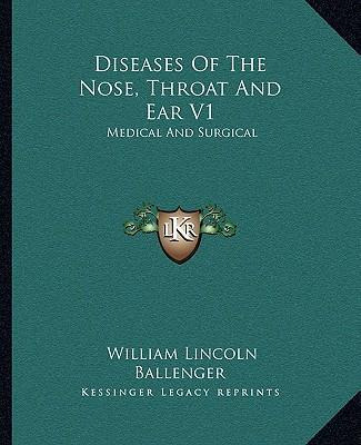 Libro Diseases Of The Nose, Throat And Ear V1 - William L...