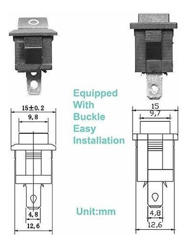 Accesorio Audio Video Qteatak Interruptor Basculante