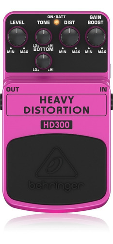 Pedal Behringer Heavy Distortion Hd300