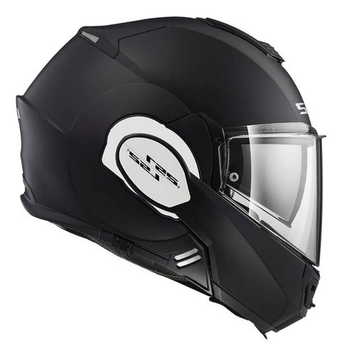 Capacete Ls2 Ff399 Valiant Preto Fosco Cor Preto-fosco Tamanho do capacete S/P (55/56)