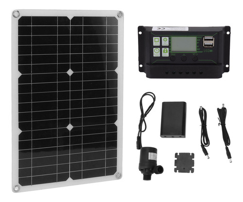 Kit De Bomba De Agua Solar Monocristalina, 20 W, 18 V, Grand