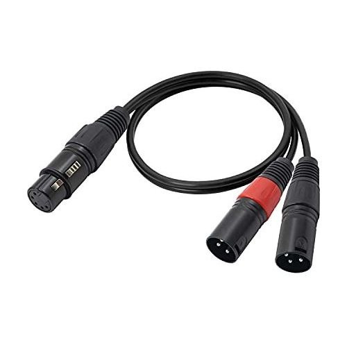 Cable De Luz De Escenario Xmsjsiy Dual Xlr De 3 Pines A Xlr