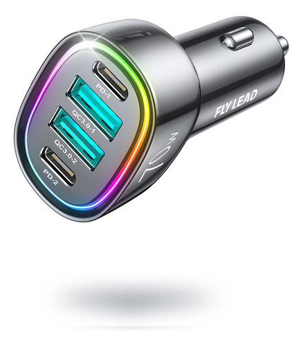 Cargador Usb Para Encendedor De Cigarrillos, Cargador Usb C