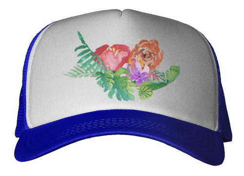 Gorra Ramo De Flores Dibujo Art M1