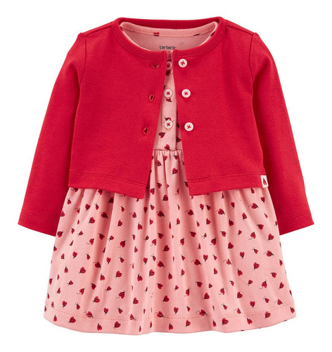 Carter's Set 2 Piezas Vestido Cardigan 1k481010